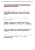 MO PROPERTY AND CASUALTY EXAM 2024&sol;2025 WITH 100&percnt; ACCURATE SOLUTIONS