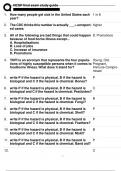 NCSP FINAL EXAM STUDY GUIDE 2024 QUESTIONS WITH ALL CORRECT ANSWERS&excl;&excl;
