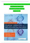 TEST BANK For Tietz Fundamentals of Clinical Chemistry and Molecular Diagnostics&comma; 8th Edition by Nader Rifai&comma; Verified Chapters 1 - 49&comma; Complete Newest Version
