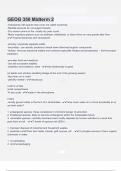 GEOG 350 Midterm 2 Questions &Exam &lpar;elaborations&rpar; answers 100&percnt; satisfaction guarantee Latest update 2024&sol;2025 with complete solution