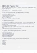 GEOG 150 Practice Test Questions &Exam &lpar;elaborations&rpar; answers 100&percnt; satisfaction guarantee Latest update 2024&sol;2025 with complete solution