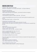 GEOG 250 Final  Questions &Exam &lpar;elaborations&rpar; answers 100&percnt; satisfaction guarantee Latest update 2024&sol;2025 with complete solution