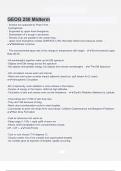 GEOG 250 Midterm Questions &Exam &lpar;elaborations&rpar; answers 100&percnt; satisfaction guarantee Latest update 2024&sol;2025 with complete solution