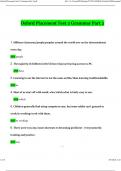 Oxford Placement Test 2 Grammar Part 2 2024 Questions and Answers 2024 &sol; 2025 &lpar;Verified Answers by Expert&rpar;