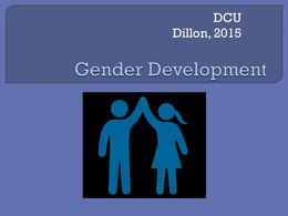 Gender Development in children