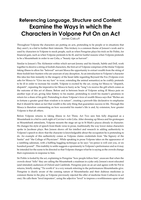 Examining the Ways in which the Characters in Volpone Put On an Act