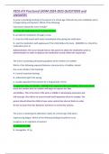 PEDS ATI Proctored EXAM 2024-2025 QUESTIONS and ANSWERS