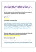 ALL AANP 2024-2025 LATEST EXAMS BUNDLE&excl;&excl;&excl;