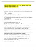 IAHCSMM PRACTICE TEST &num;497 questions