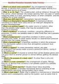 BACKFLOW PREVENTION ASSEMBLY TESTER TRAINING WITH CORRECT QUESTIONS WITH CORRECTRY ANALYZED ANSWERS &lpar;ACTUAL EXAM&rpar; ALREADY GRADED A&plus; LATEST 2024