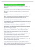 Muscular System questions &vert;&vert; 100&percnt; SOLVED