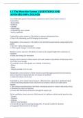 1&period;2 The Muscular System &vert;&vert; QUESTIONS AND ANSWERS 100&percnt; SOLVED