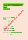 NUR 2474 RASMUSSEN PHARM EXAM 2&period;   ACTUAL EXAM&period;  VERIFIED ANSWERS&period;   LATEST&period;  NEW&excl;&excl;&excl; NEW&excl;&excl;&excl;