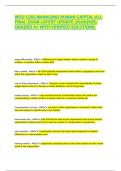 WGU C202 MANAGING HUMAN CAPITAL ALL  FINAL EXAM LATEST UPDATE &lpar;2024&sol;2025&rpar;&period;  GRADED A&plus; WITH VERIFIED SOLUTIONS&period;