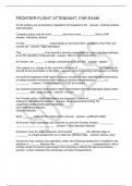 FRONTIER FLIGHT ATTENDANT&comma; FAR EXAM