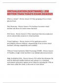  VIRTUALIZATION &lpar;SOFTWARE&rpar; - 25B BETTER THAN THAO'S EXAM 2024&sol;2025