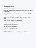 FSA Relationships&period; Questions & 100&percnt; Verified Correct Answers with complete solutions &lpar;Latest update 2024 2025