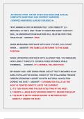 ADVANCED OPEN WATER DIVER 2024-2025 EXAM &vert;ACTUAL  COMPLETE QUESTIONS AND CORRECT ANSWERS  &lpar;VERIFIED ANSWERS&rpar; ALREADY GRADED A&plus;&period;