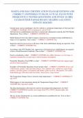 MARYLAND E&S CERTIFICATION EXAM QUESTIONS AND  CORRECT ANSWERS&vert;ACCURATE ACTUAL EXAM WITH  FREQUENTLY TESTED QUESTIONS AND STUDY GUIDE&vert;  GUARANTEED PASS&vert;ALREADY GRADED A&plus;&vert;LATEST  UPDATE 2024&sol;2025&period;