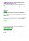 ATI ADULT MEDICAL SURGICAL NGN TEST EXAM  LATEST UPDATE 2024-2025 QUESTIONS And ANSWERS
