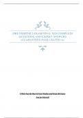 FIRE FIGHTER 2 EXAM FINAL 2024 COMPLETE QUESTIONS AND EXPERT ANSWERS &lpar;GUARANTEED PASS&rpar; &vert; RATED A&plus;