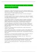D220 WGU Study Questions