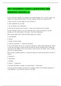 EMT Readiness Exam 4