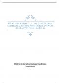 FINAL FIRE FIGHTER 2 LATEST 2024&sol;2025 EXAM COMPLETE QUESTIONS WITH EXPERT ANSWERS &lpar;GUARANTED PASS&rpar; &vert; RATED A&plus;