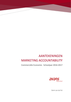 Samenvatting Marketing Accountability (Propedeusefase Commerciële Economie)