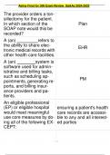 Aetna Final for 309 Exam Review Qs&As 2024-2025&comma; Aetna Individual Core Certification Mastery Test Qs&As 2024-2025 A&plus; Review&comma; Aetna Individual Core Certification Questions And Answers A&plus; 2024&comma; Aetna Individual MA-MAPD-DSNP Mastery Test Qs&As 100&percnt; Verified 
