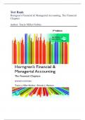 Test Bank- Horngren's Financial & Managerial Accounting&comma; The Financial Chapters&comma; Global Edition 7th Edition &lpar;Tracie Miller-Nobles&comma;2024&rpar; 1-15 Chapters&vert;&vert; All Chapter &vert;&vert;Latest Edition