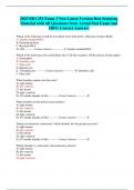 2025 BIO 251 Exam 3 New Latest Version Best Studying  Material with All Questions from Actual Past Exam and  100&percnt; Correct Answers