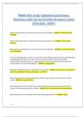 NRNP 6531 FINAL EXAM NEWEST 2024&sol;2025 ACTUAL EXAM TEST BANK&vert; COMPLETE REAL EXAM QUESTIONS AND CORRECT VERIFIED ANSWERS&sol; ALREADY GRADED A&plus;&vert; NRNP 6531 FINAL EXAM PREP 2025 &lpar;BRAND NEW&excl;&excl;&rpar;