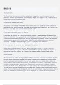 BUS13 Questions &Exam &lpar;elaborations&rpar; answers 100&percnt; satisfaction guarantee