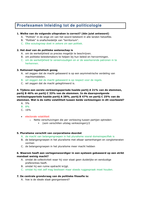 Examenvragen Politicologie &lpar;voorgaande jaren&rpar;