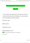 RN Comprehensive Online Practice 2019 B with NGN Questions & Answers 2024  2025 &lpar;A&plus;GRADED 100&percnt;VERIFIED&rpar;