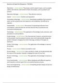 Operations and Supply Chain Management - C720 &lpar;WGU&rpar; graded A&plus;