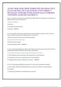 ATI RN MED-SURG PROCTORED 2023-2024 PRACTICE  EXAM 140 PRACTICE QUESTIONS AND CORRECT  DETAILED ANSWERS WITH RATIONALES &lpar;VERIFIED  ANSWERS&rpar; &vert;ALREADY GRADED A&plus;
