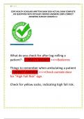 COPE HEALTH SCHOLARS WRITTEN EXAM 2024 ACTUAL EXAM COMPLETE  150 QUESTIONS WITH DETAILED VERIFIED ANSWERS &lpar;100&percnt; CORRECT  ANSWERS&rpar; ALREADY GRADED A&plus; 