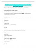 ITSM CIS Practice Exam-Questions with Correct Answers&sol;Verified&sol; Latest Update 2024&sol;2025
