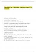 CLN500 Order Transmittal Exam Questions With Answers&period;