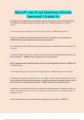 fdny z51 rmo Exam Questions &vert;Already Answered &vert; Graded A&plus;