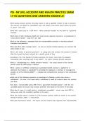 PSI - NY Life&comma; Accident and Health Practice Exam 17-55