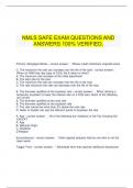  NMLS SAFE EXAM QUESTIONS AND ANSWERS 100&percnt; VERIFIED&period;