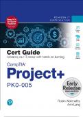 CompTIA Project&plus; PK0-005 Cert Guide &lpar;Certification Guide&rpar; 2nd Edition with complete solution