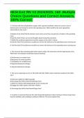 HESI Exit RN V3 2024&sol;2025&period; 160 &period;Multiple Choice Questions and Correct Answers&comma; 100&percnt; Correct&period;