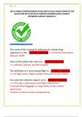 DELTA RAMP COMPREHENSION EXAM 2024 ACTUAL EXAM COMPLETE 200  QUESTIONS WITH DETAILED VERIFIED ANSWERS &lpar;100&percnt; CORRECT  ANSWERS&rpar; ALREADY GRADED A&plus;