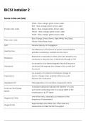 BICSI-INSTALLER 2 EXAM LATEST 2023-2024 ACTUAL EXAM QUESTIONS AND CORRECT DETAILED ANSWERS WITH RATIONALES &lpar;VERIFIED ANSWERS&rpar; 
