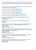 ILLINOIS PESTICIDE APPLICATOR TURFGRASS