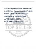 ATI PN COMPREHESIVE PREDICTOR 2022-2023-2024